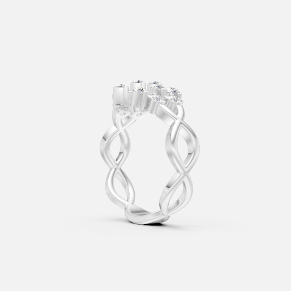 Blooming Spark Lab Grown Diamond Ring
